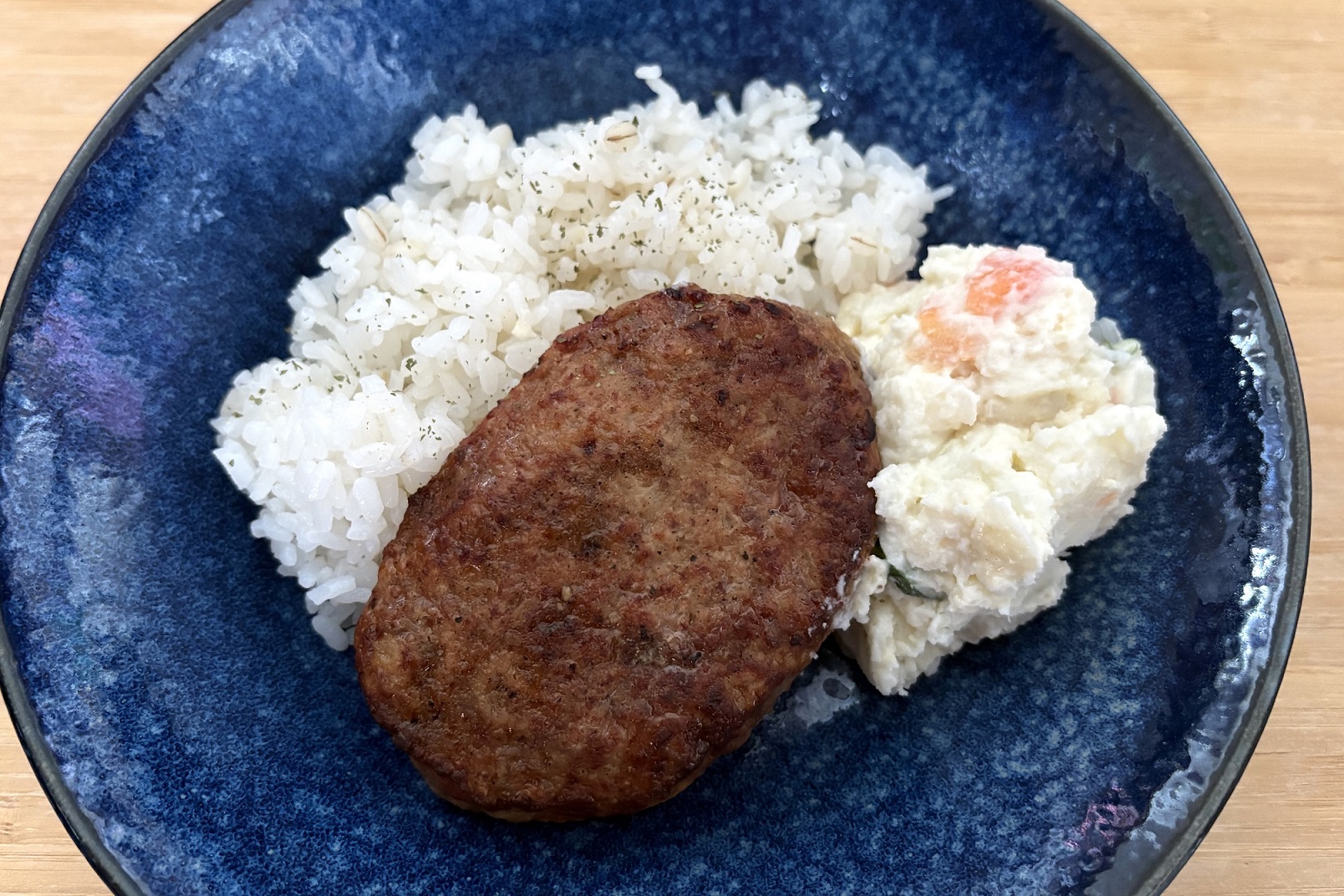 ハンバーグできあがり