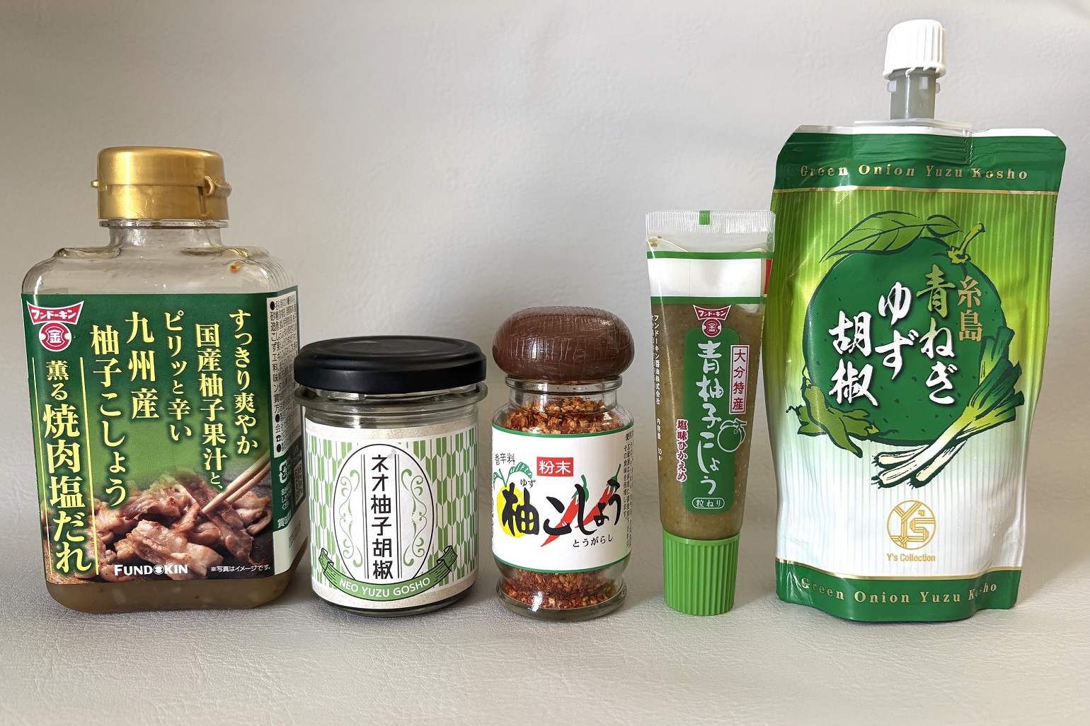柚子胡椒を使った調味料