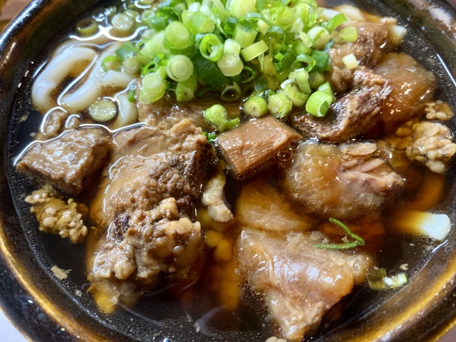 北九州のソウルフード、肉うどん