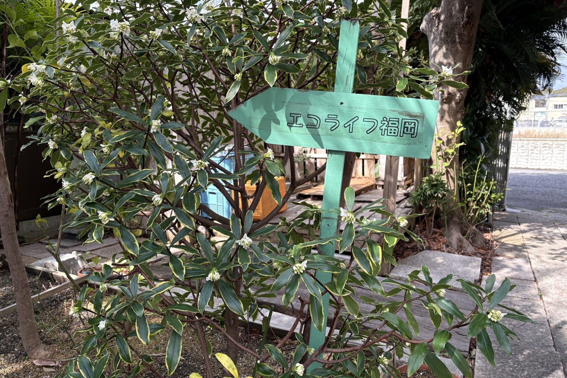 店舗への道しるべ