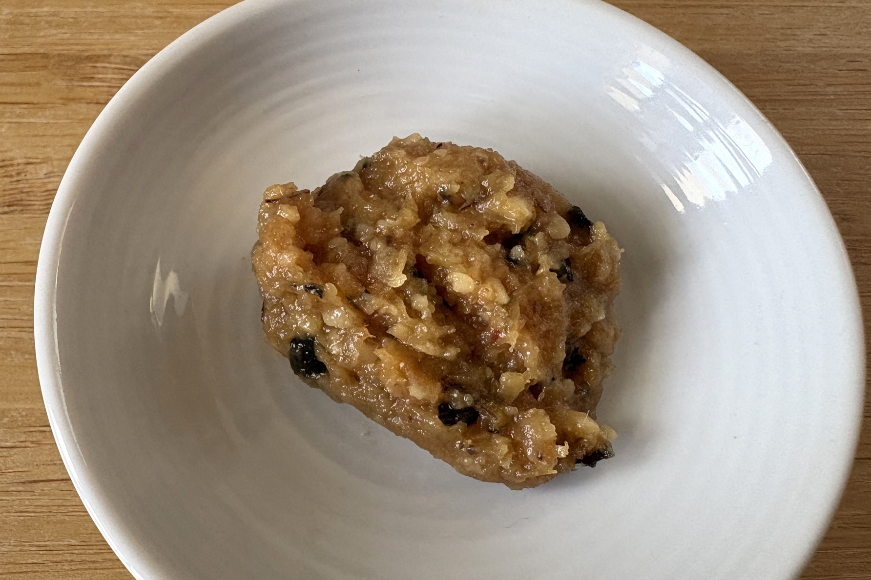 「生麹味噌汁の素」の中身